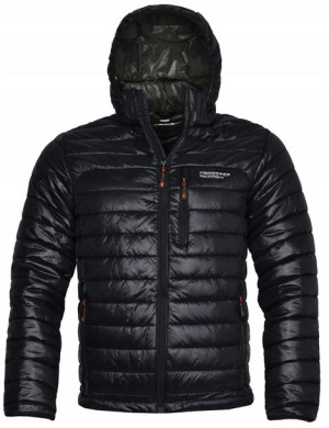 3xl-kurtka Męska Pikowana Wiosenna Czarna Bk144
