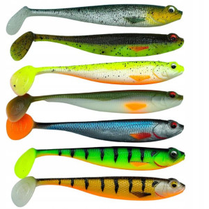 Zestaw 7 szt. GUM SHADSTER SLIM 13,5 cm szczupak