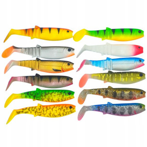 Zestaw 12szt. Savage Gear Cannibal 12,5cm szczupak