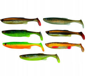 Zestaw Savage Gear FAT MINNOW T-TAIL 13 cm- 7 szt.
