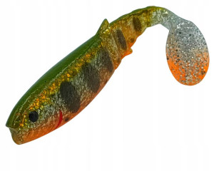 Guma Savage Gear Cannibal 10 cm Olive Smolt UV
