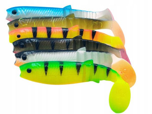 Zestaw 6szt. Savage Gear Cannibal 8cm na szczupaka