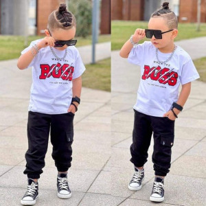 Komplet 2cz BamBam t-shirt+spodnie 116 BOSS