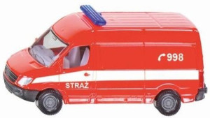 Siku Samochód Van Straży Pożarnej Wersja Pl