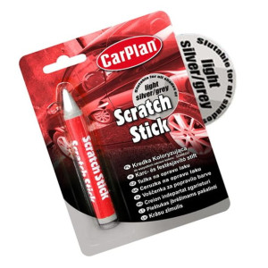 CarPlan Kredka Pisak na rysy do rys do lakieru SREBRNA