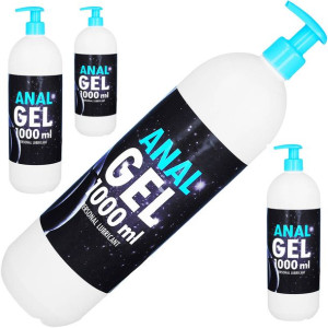 Poślizgowy Żel Nawilżający Wodny Anal Gel 1000ml