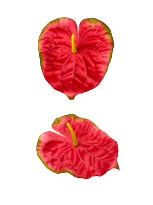 Anturium główka wyrobowa L037B (15 cm) Czerwony #3