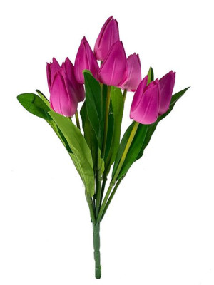 Tulipan bukiet x 7 G011 (40 cm) 6 kolorów #5 Róż