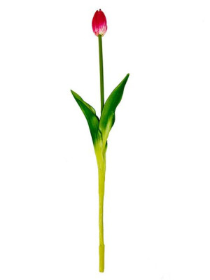 Tulipan gumowy K25 (45 cm) Różowy ciemny
