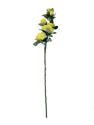 Róża na długiej gałązce M11S6 Ostanie sztuki! (90 cm) Żółty jasny