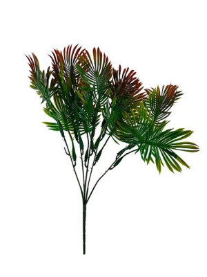 Dodatek mini palma Areca SA021 (40 cm) Zielono-czerwony