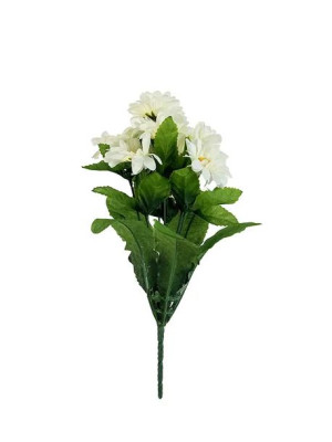 Stokrotka w bukiecie L9-206 (30 cm) Biały