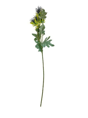 Oset Gałązka dekoracyjna długa "omszała" GA2 ( 75cm) Grafit