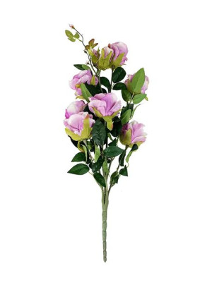 Róża satynowa x 9 G028 (76 cm) Różowy
