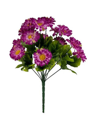 Bukiet Margaretka w 6 kolorach L9-35 (40 cm) Fuksja #10