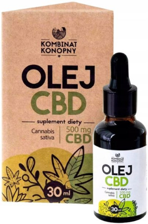 Kombinat Konopny OLEJEK CBD 500mg 30ml kannaboidy