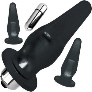 Wibrujący Korek Analny Żelowy Plug - Sex Anal Anus