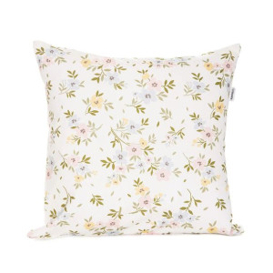 Poszewka ROSA w pastelowe kwiatki 45x45 cm HOMLA