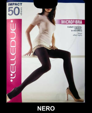 Elledue Impact 50den 4-xl / Nero