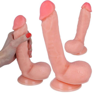 Penis - Dildo -męski Członek Z Przyssawką - Xxl