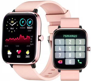 Zegarek Damski SMARTWATCH Rubicon VIONA rozmowy PINK