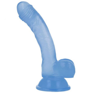 Sztuczny Penis - Sex Dildo Z Przyssawką I Jądrami