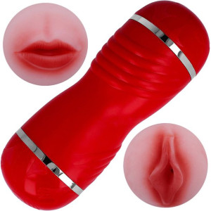 Masturbator Sztuczna Pochwa Głębokie Gardło Lux
