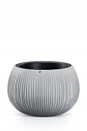 Doniczka Beton Bowl + Wkład Dkb180 Beton 18cm