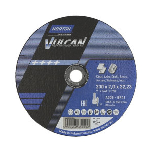 Tarcza Do Cięcia Metalu Norton 230*2,0 Vulcan