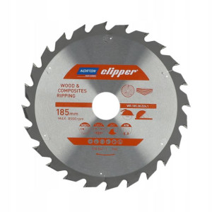 Tarcza Norton Do Cięcia Drewna 185mmx30 T24