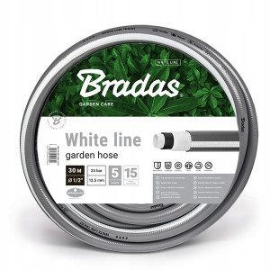 Wąż Ogrodowy 1/2'' 30m Bradas Wwl1/230 White Line
