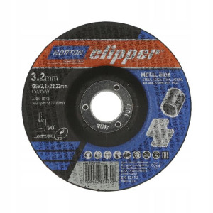 Tarcza Do Cięcia Metalu Inox Clipper 125*3,2*22,2