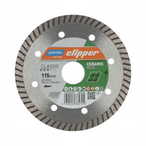 Tarcza diamentowa NORTON CLASSIC CERAMIC 125*22,23