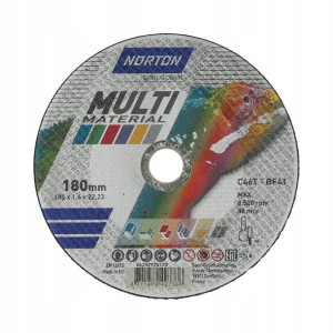 Tarcza Do Cięcia Norton 180x1.6x22.2 Multimaterial