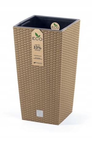 Doniczka Rato S Drts240w + Wkład Naturo Eco Donica