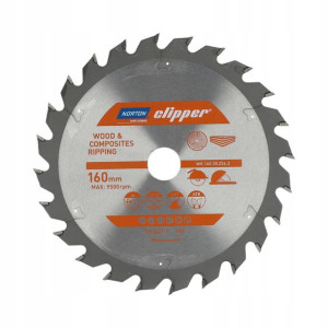 Tarcza Norton Do Cięcia Drewna 160mmx20 T24