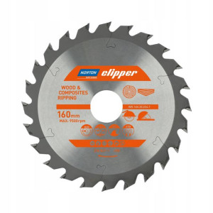 Tarcza Norton Do Cięcia Drewna 160mmx30 T24
