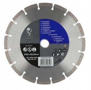 Norton Tarcza Diamentowa Segmentowa 230mm