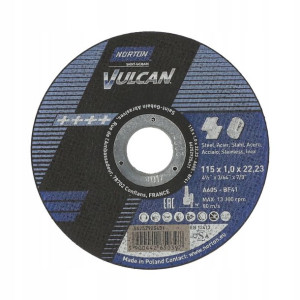Tarcza Do Cięcia Metalu Norton Vulcan 115*1,0