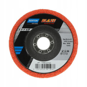 Tarcza Ścierna Norton Rapid Blend Blaze 125x6x22