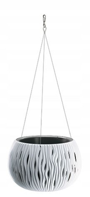 Doniczka Sandy Bowl Biała Dsk370ws + Wkład