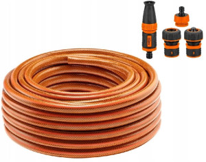 Neo Wąż Ogrodowy 3/4' X 20m 4-warstwowy + Złączki