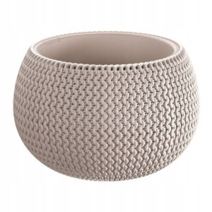 Doniczka Splofy Bowl + Wkład Dksp240 Mocca 24cm