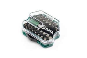 Sata Zestaw Bitów 1/4” Z Uchwytem Magnetycz 31szt