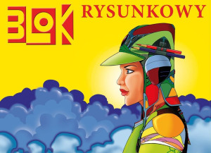Blok rysunkowy A3 20k. biały Kreska