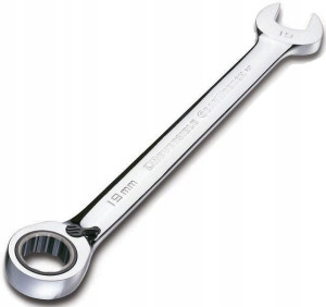 Sata Klucz Płasko-oczkowy Z Grzechotką 12mm