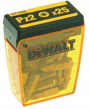 Zestaw Bitów Philips Pz2 25mm 25szt Dt7908 Dewalt
