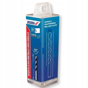 Wiertło Do Metalu 9mm 5 Szt. Wmt09012 Dedra