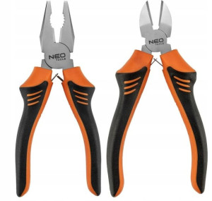 Neo Tools Zestaw Kombinerki Szczypce 180mm Zestaw