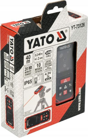 Yato Dalmierz Laserowy 40m Yt-73126